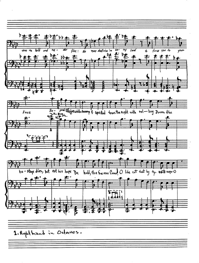 Free Men Go Forth score page 2